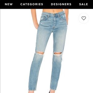 NWT Grlfrnd Denim Karolina High Rise Jean